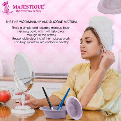Image 7 of Majestique Silicone Makeup Brush Cleaner Pad