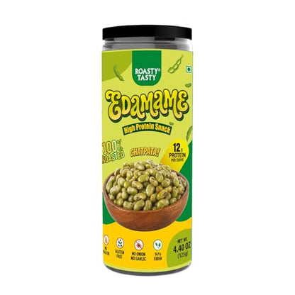 Image 1 of Default Title for the product Roasty Tasty Roasted Edamame Beans Chatpata 125g