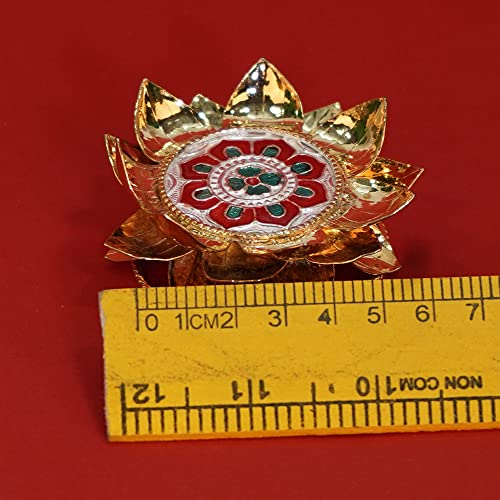Image 2 of Dista Silvers Lotus Stand Gold Plated 48g