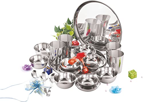 Image 10 of neelam Stainless Steel Dinner Set
