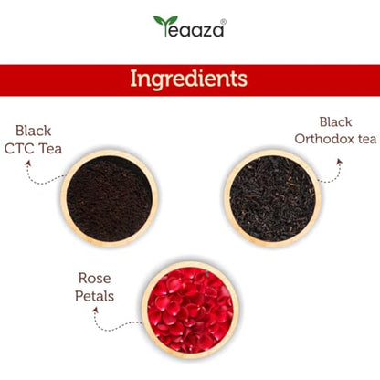 Image 3 of Teaaza Rose Chai ,Rose Petals Sun Dried 100G