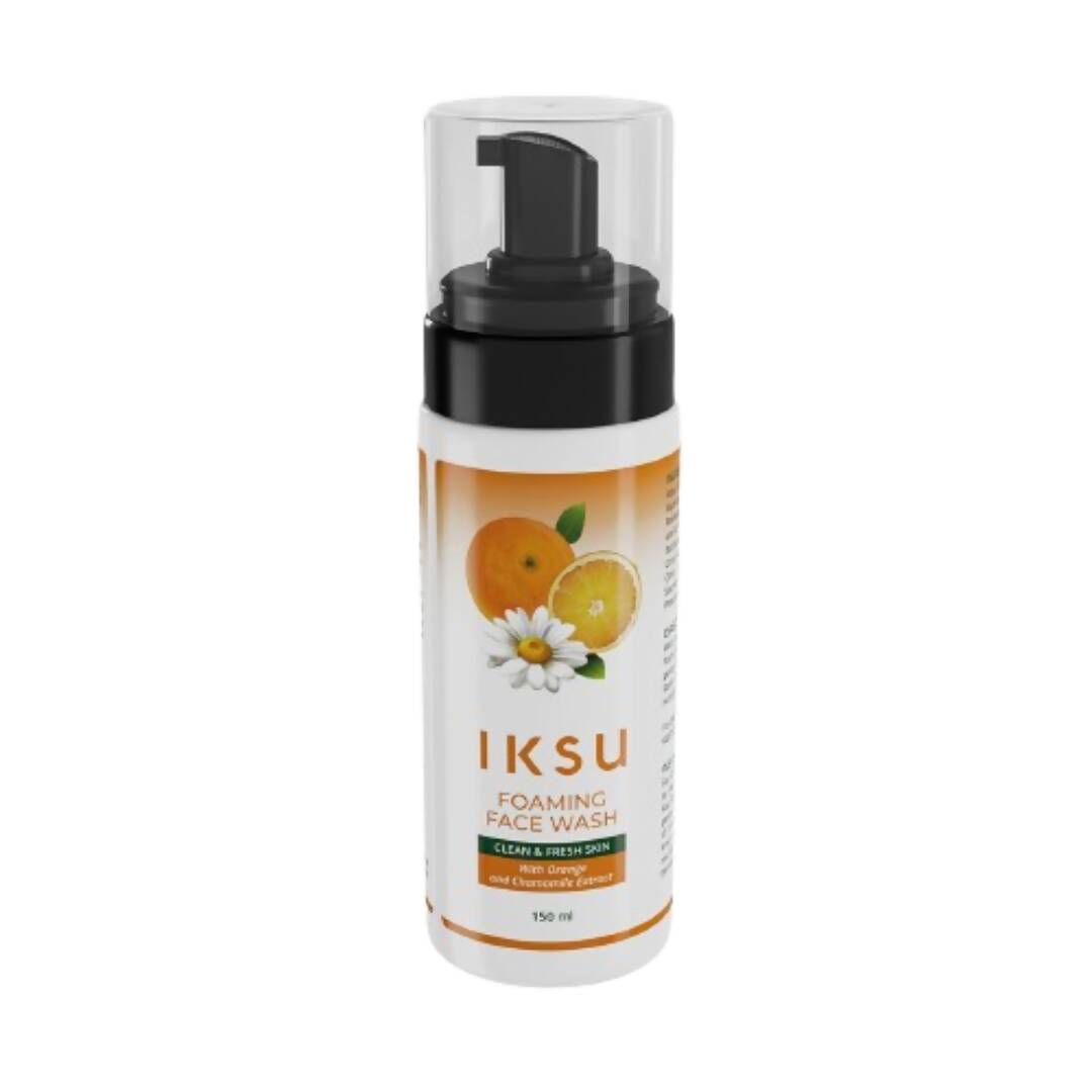 Image 1 of IKSU Orange and Chamomile Foaming Face Wash