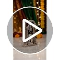 Image 2 of Dev Aastha 999 Pure Silver Plated Standing Balaji Idol - 8 Inch