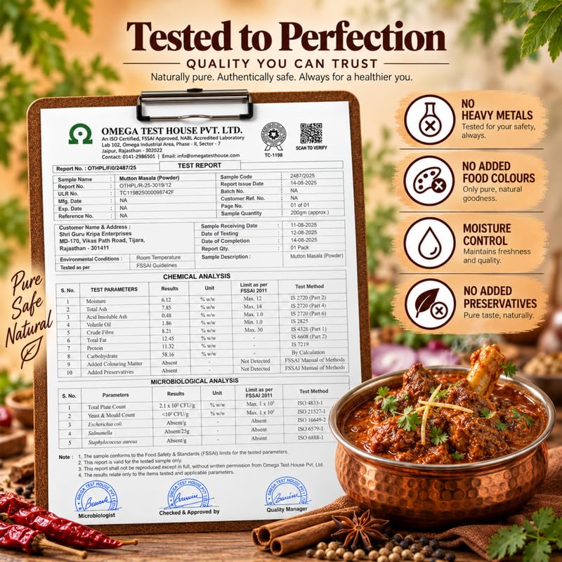 Image 5 of SAATYAKI NATURALS Mughlai Mutton Masala