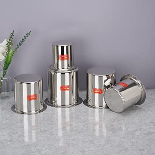 Image 9 of Sumeet Stainless Steel Ganj Milk Boiler Milk Pot Long Tapeli