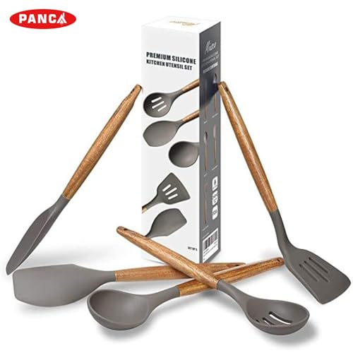 Image 6 of PANCA Non-Stick Silicone Spatula & Spoon Set (5 Pcs)