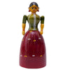 Image 1 of Red for the product Handcrafted Etikoppaka Buttabomma | Red | 16 CM (Red)