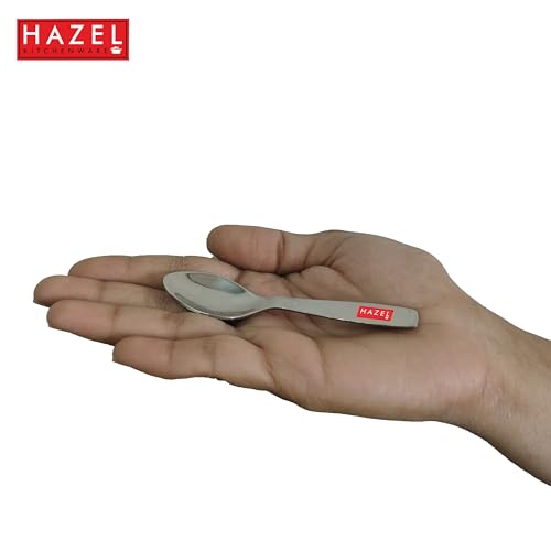 Image 2 of HAZEL Stainless Steel Masala Spoons Set of 12