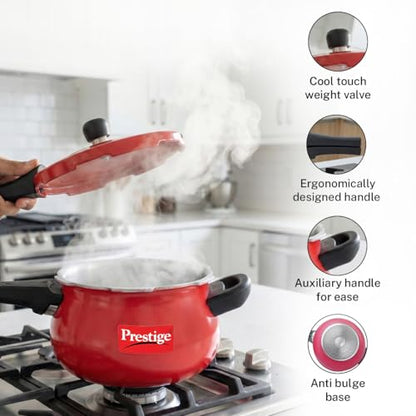 Image 7 of Prestige 3 Litre Deluxe Plus Outerlid Mini Pressure Cooker