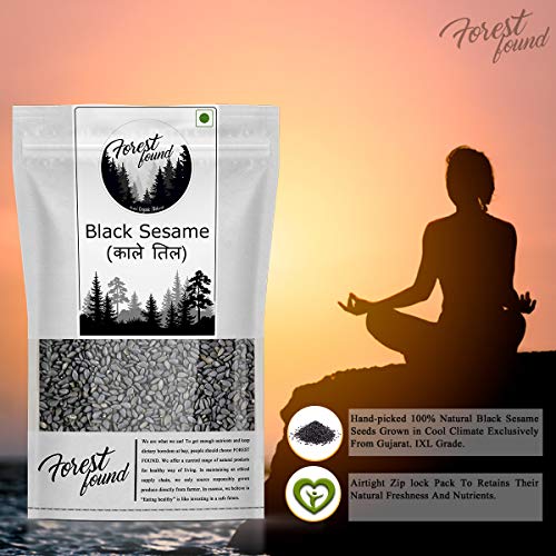 Image 4 of Forest Found Whole Fresh Natural Black Sesame Seeds 250g