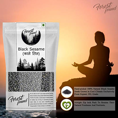 Image 4 of Forest Found Whole Fresh Natural Black Sesame Seeds 250g