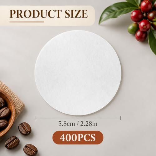 Image 3 of Supvox Espresso Coffee Filters 400 Counts 58mm