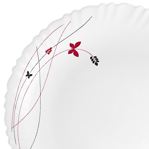 Image 5 of Cello Opalware Dazzle Series Lush Fiesta Dinner Set, 49Pcs