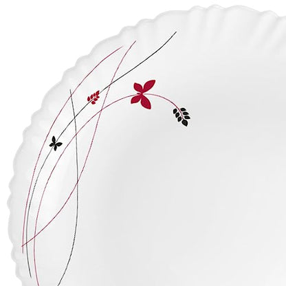 Image 5 of Cello Opalware Dazzle Series Lush Fiesta Dinner Set, 49Pcs