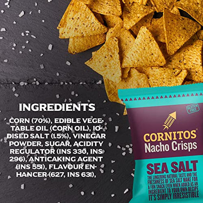 Image 5 of Cornitos Nacho Crisps - Nachos - Sea Salt 150 gm