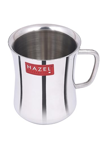Image 2 of Silver / Glossy / Set of 1 for the product HAZEL Stainless Steel Coffee Cup