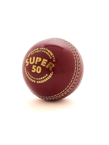 Image 4 of SG Cricket Balls Super 50 Red