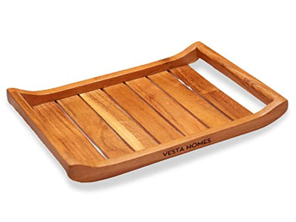 Image 1 of Default Title for the product Vesta Homes Wooden Serving Tray 32 x 22 x 4.5 cm