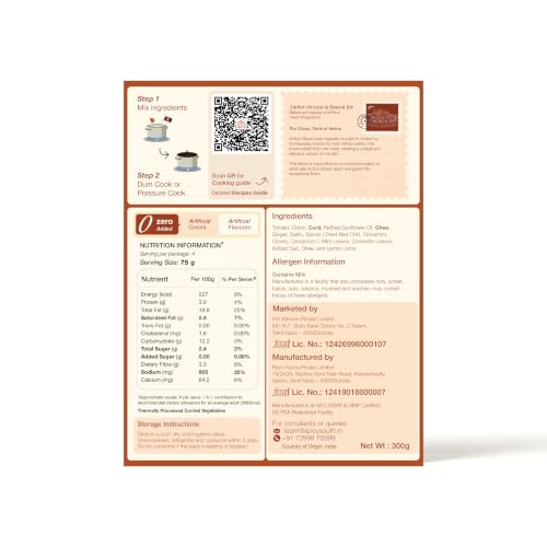 Image 3 of Spicy South Ambur Biryani Kit 300g