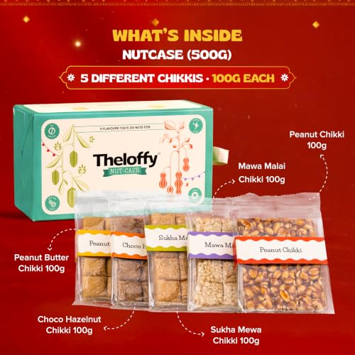 Image 4 of THELOFFY Festive Gift Combo, Premium Chikki and Roasted Peanuts, 900g