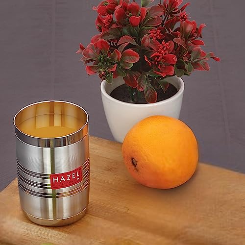 Image 2 of HAZEL Stainless Steel Glasses 350 ML
