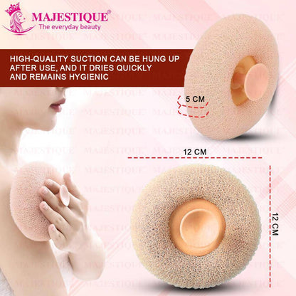 Image 3 of Majestique Ball Loofah With Suction Handle