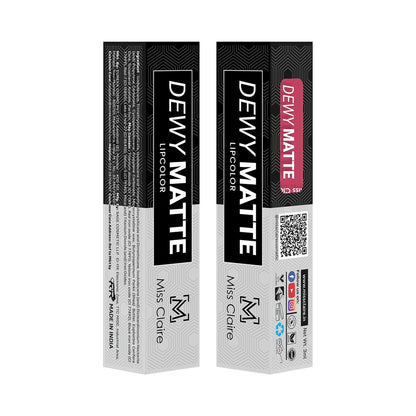 Image 5 of Miss Claire Dewy Matte Lip Color - 17 Rosetta