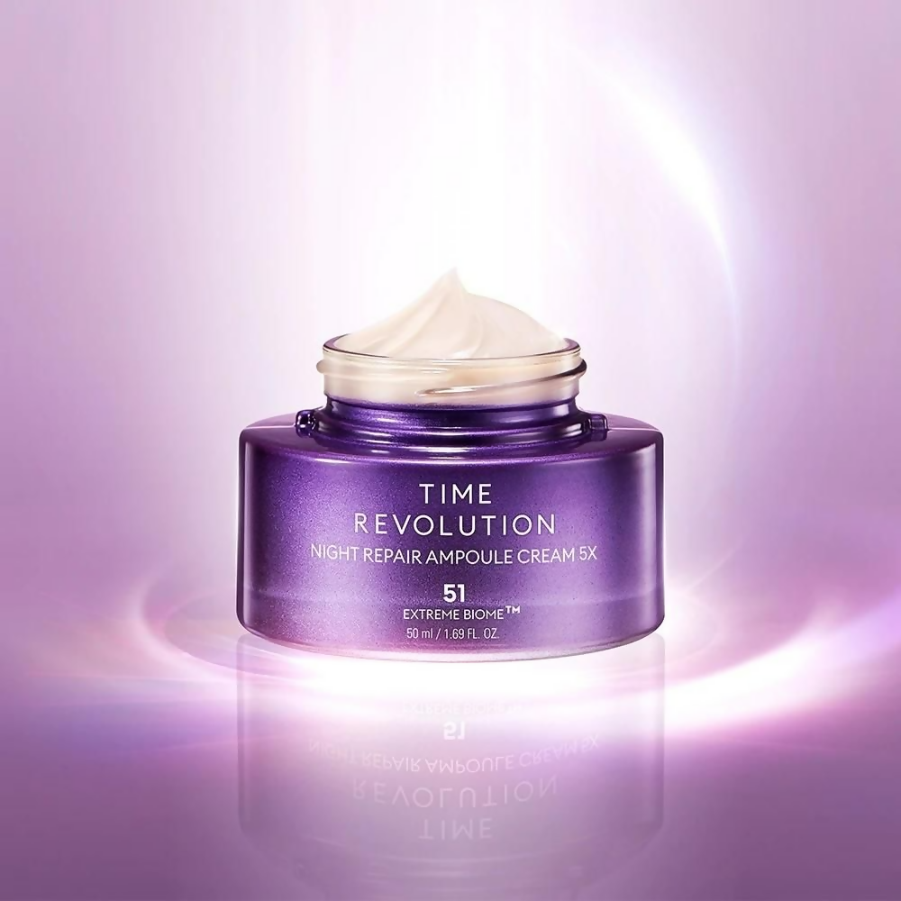 Image 4 of Missha Time Revolution Night Repair Ampoule Cream 5x