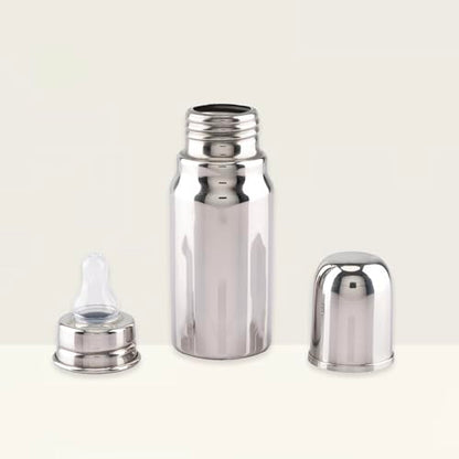 Image 3 of Spillbox Stainless Steel Feeding Bottle for Baby 370ml