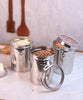 Image 1 of Default Title for the product MARU Stainless Steel Containers For Kitchen Storage Set of 3 pcs (1250ml each)