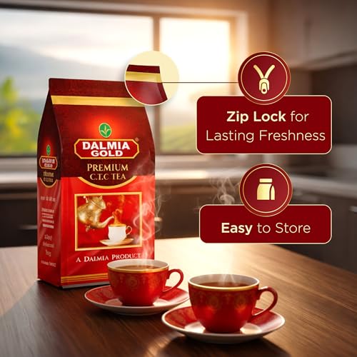 Image 4 of Dalmia Gold Premium CTC Black Tea Granule 500g Pack of 2