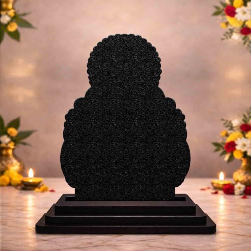 Image 2 of Surya Dev Wooden MDF Printed Idol with Stand, 4 x 5 Inch, Pooja Room Decor, Home Temple Mandir Decoration, Religious Gift