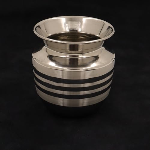 Image 3 of Spillbox Stainless Steel Lota|Kalash|Sombu|Theertha Sembu | Vessel |Jug | Karwachauth | Diwali | Mandir Wedding|Kamandal|Gangajal|Water Gangotri|Chambu 420ml