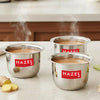 Image 1 of 3 / 150 ML (Tall) for the product HAZEL Stainless Steel Tea Glasses