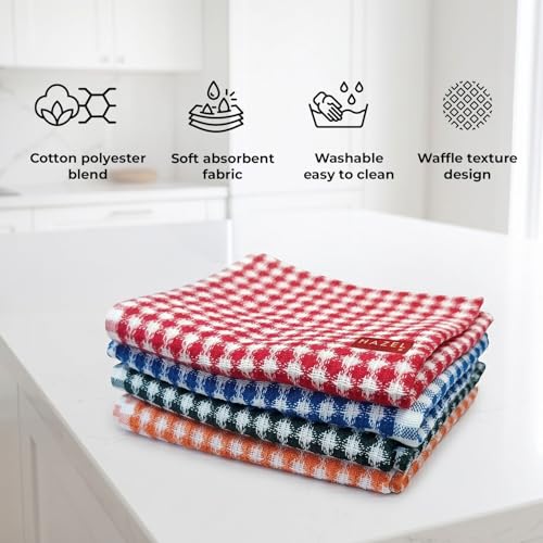 Image 4 of HAZEL Kitchen Cleaning Cloth Set of 4 30x50 cm