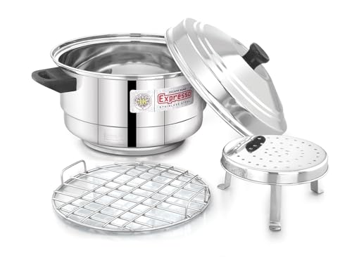 Image 1 of Bati Maker for the product Expresso Stainless Steel Gas Tandoor Oven for Home Kitchen