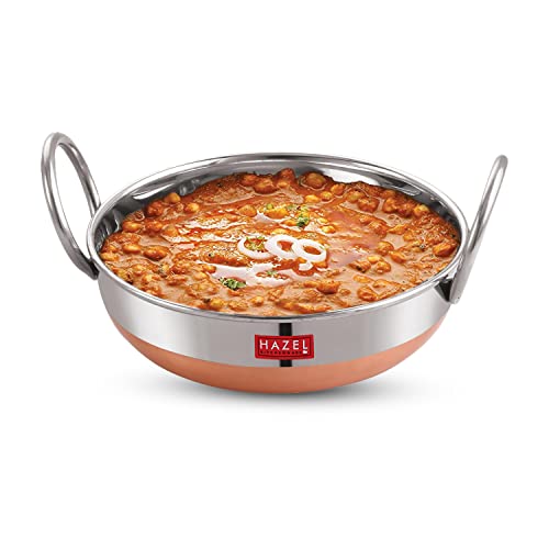 Image 8 of HAZEL Stainless Steel Kadai with Copper Bottom