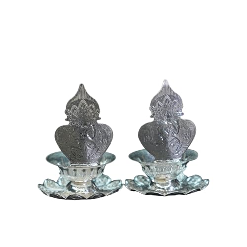 Image 2 of Dista Silvers Silver Antique Spl Kamakshi Lamp 26.28G
