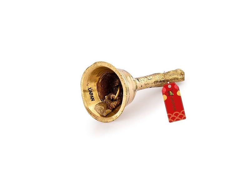 Image 10 of Uapan Brass Nagpari Garun Puja Bell