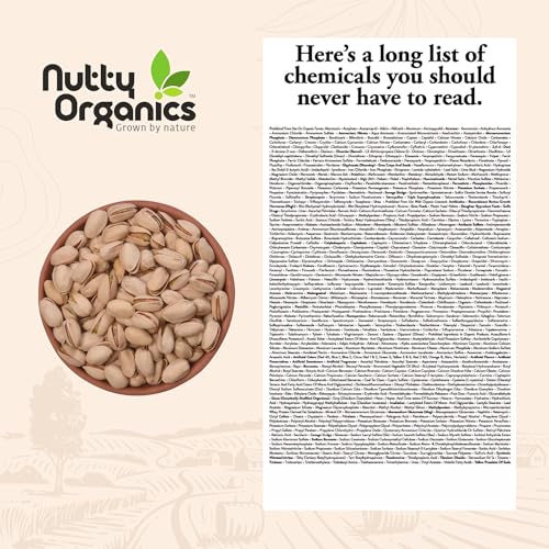 Image 3 of NUTTY ORGANICS California Roasted Pistachios 500 GM