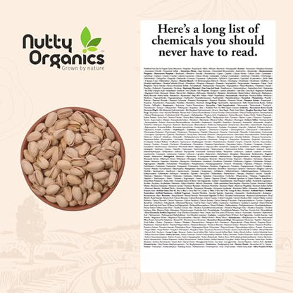 Image 3 of NUTTY ORGANICS California Roasted Pistachios 500 GM