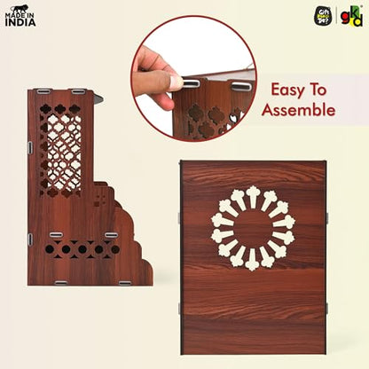 Image 9 of Gift Kya De Wooden Pooja Mandir