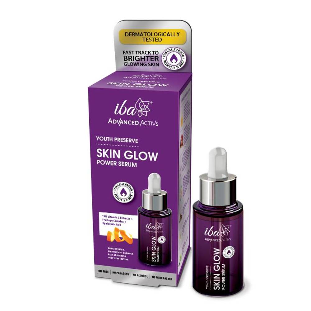 Image 1 of 30ml for the product Iba Advanced Activs Youth Preserve Skin Glow Power Serum