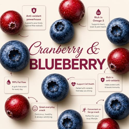 Image 6 of Zucchero Dried Cranberry and Blueberry Blend (400g)
