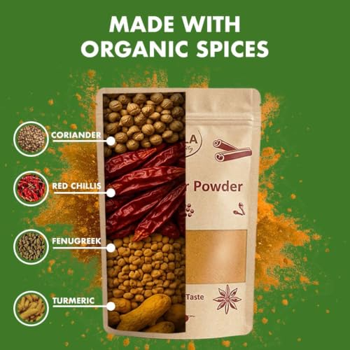 Image 2 of PRAFULLA Sambar Powder, Pack of 2, 100g each