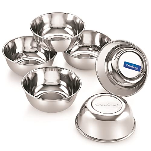 Image 1 of Default Title for the product neelam Stainless Steel Prem Vati Set of 6, 150 ml