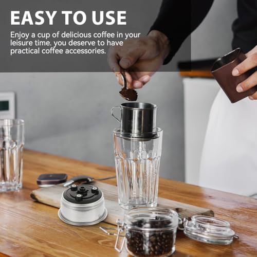 Image 6 of Supvox Portafilter Basket 51mm Stainless Steel Precision Fit