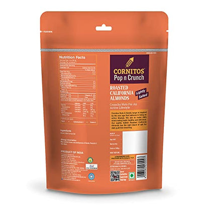 Image 3 of Cornitos Roasted Almonds, Lightly Salted, 200g
