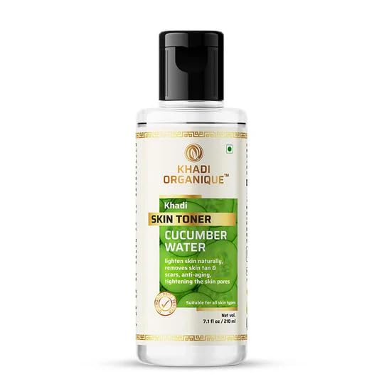 Image 1 of 210 ml for the product Khadi Organique Cucumber Water Skin Toner