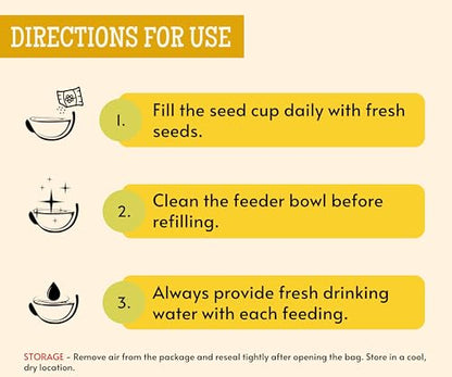 Image 12 of Foodie Puppies Bird Food for Canary